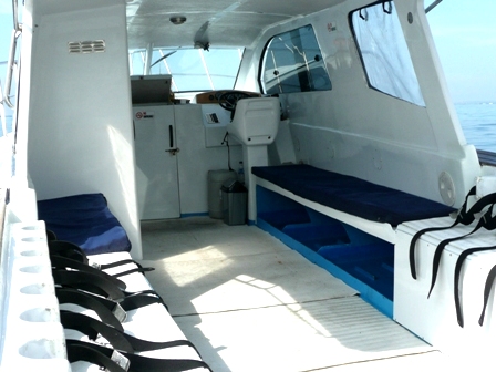 Nos bateaux de plongée 
